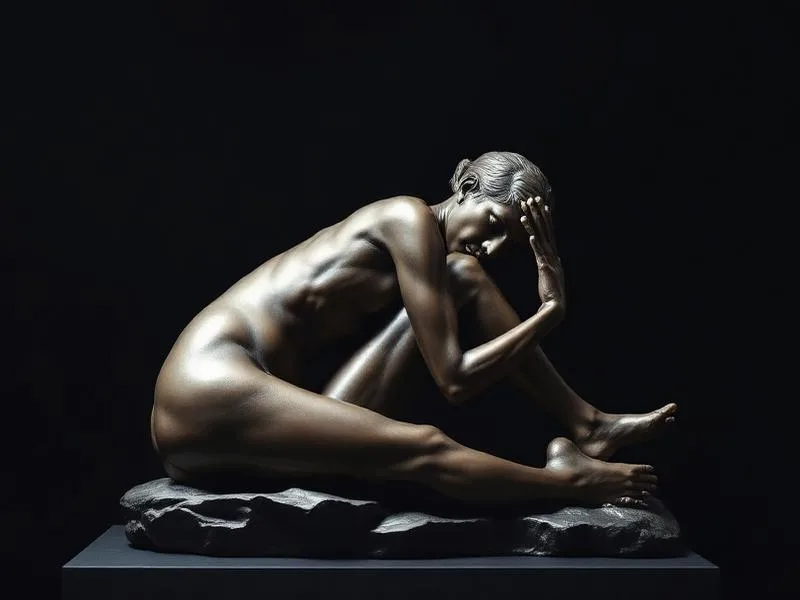 Escultura que representa el síndrome de Ulises